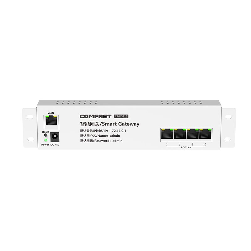 Full Gigabit Smart Gateway with PoE and AC Management